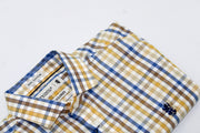 Pringle LS Multin Tan Check Shirt - BOSSINI SA