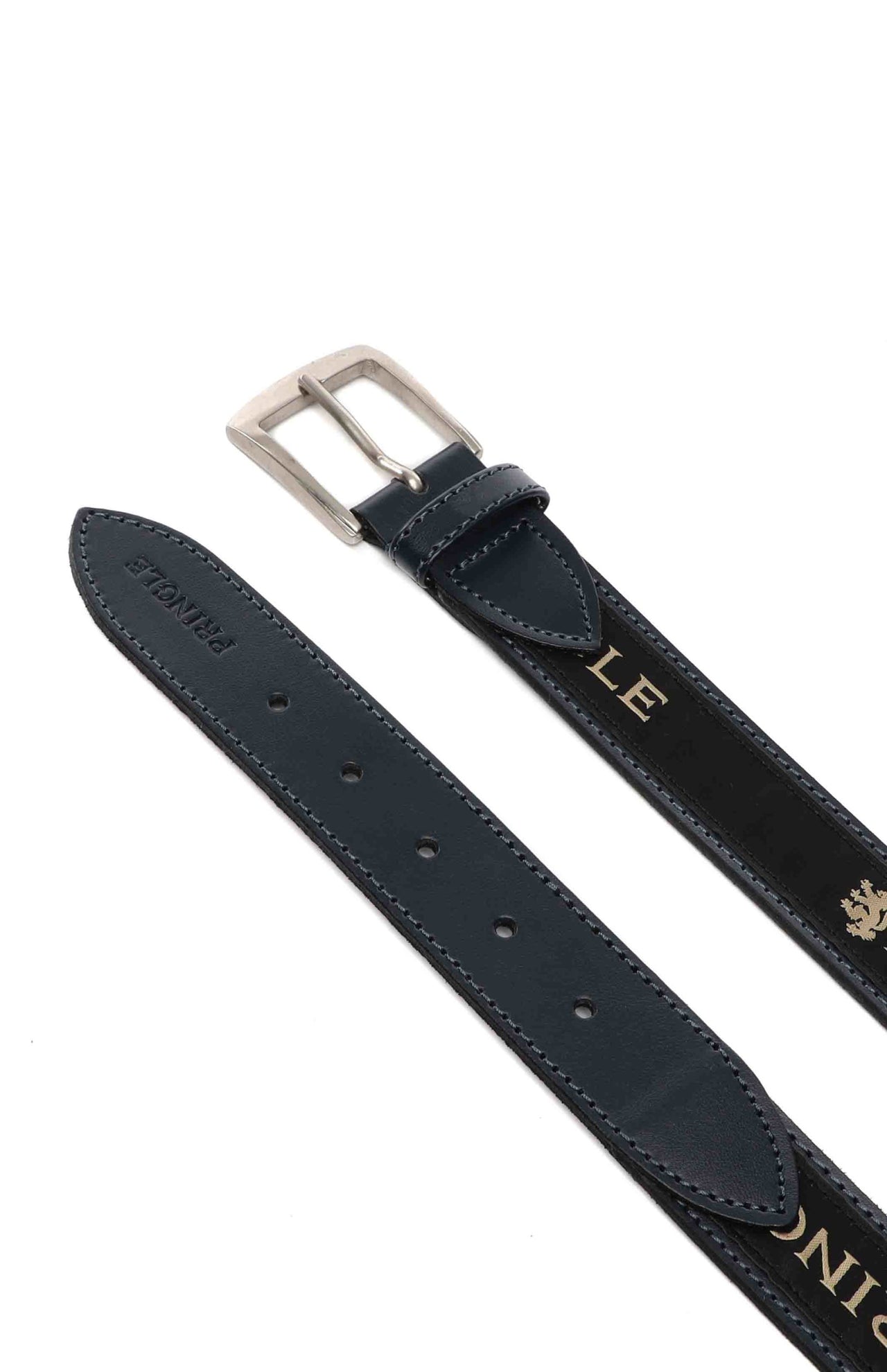 Pringle Casual leather belt Navy - BOSSINI SA