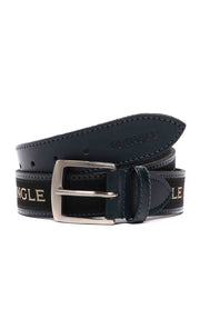 Pringle Casual leather belt Navy - BOSSINI SA