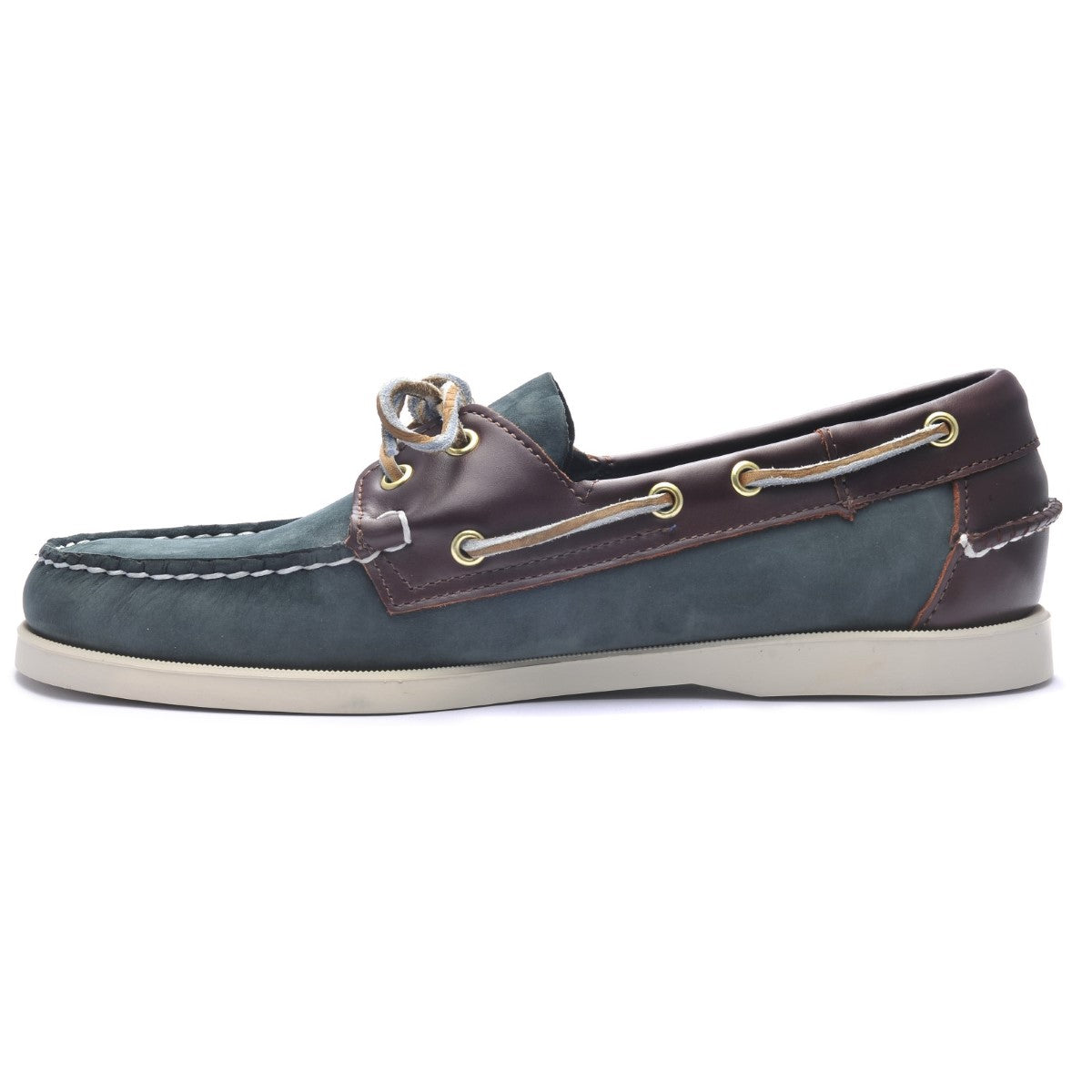 PORTLAND SPINNAKER NBK FGL BLUE NAVY BROWN - BOSSINI SA