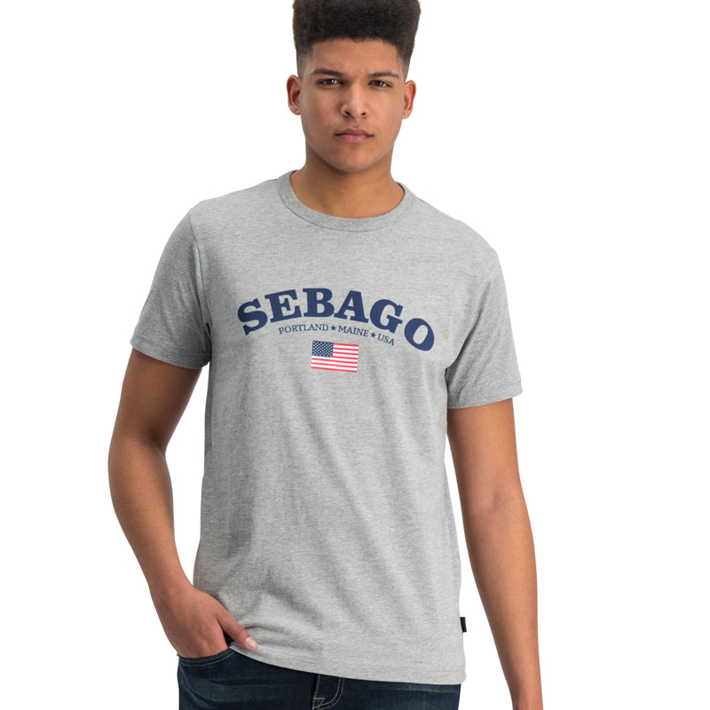 Sebago Rudder T-shirt Grey Mid Mel - BOSSINI SA