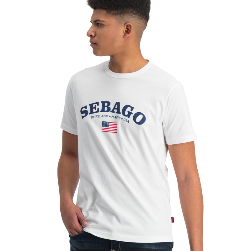 Sebago Rudder T-shirt White - BOSSINI SA