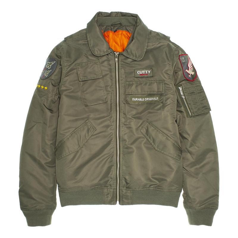 Cutty Champ Alpha Fatigue Bomber Jacket - BOSSINI SA