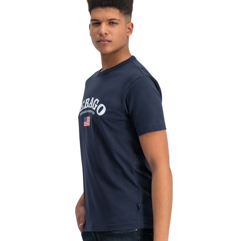Sebago Rudder T-Shirt Blue Marine - BOSSINI SA